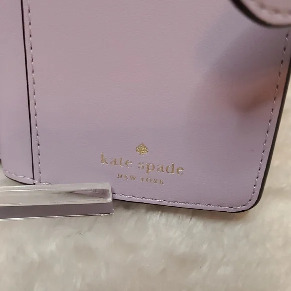 Kate Spade Lavender Quilted Wallet NWOT - Picture 4 of 6